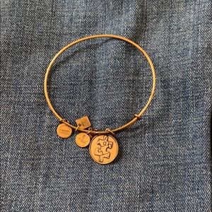 Alex and Ani autism puzzle piece bangle